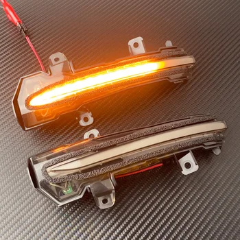 Afumat Negru Pentru Nissan Lovituri Notă 2017 2018 e-Puterea Dinamică LED de Semnalizare Semnalizarea Secvențială Oglinda Laterala semnalizator Lampa