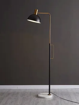 American European de lux minimalist modern, lampa de podea camera de zi canapea dormitor, noptiera studiu verticale lectură lampă de podea