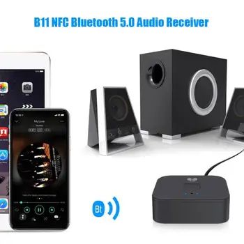 NFC Bluetooth 5.0 Receptor 3.5 mm AUX RCA Jack de Muzică Hifi Wireless Adaptor Hands-free Auto On/OFF Receptor Audio Auto pentru TV Auto