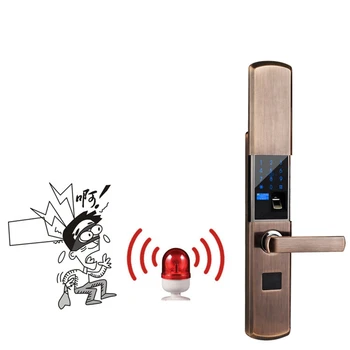 De securitate Inteligent de Blocare de Amprente Digitale Electronice de Blocare a Ușii Pentru Acasă Anti-furt Inteligent de Blocare Parola de Card RFID