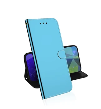 Pentru LG K40S Caz, Oglinda, Flip Cover Portofel Caz de Telefon Pentru LG k40S 2019 Coperta de carte fundas coque Pentru LG K50 q60 Flip Stand Caz