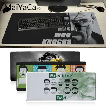 MaiYaCa Vânzări la Cald Breaking Bad Cauciuc Pad pentru Mouse-ul de Joc Mare Gaming Mouse Pad Anti-alunecare Perfecta de Blocare PC Computer de birou mat