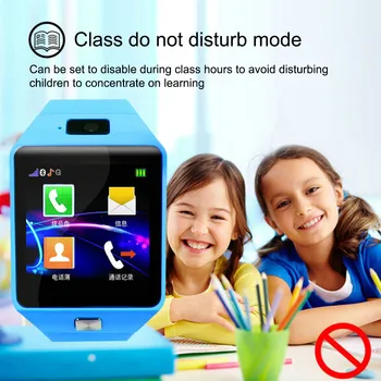 Copii Inteligente Ceas Sport de Poziționare Bluetooth Telefon aparat de Fotografiat Ceas Ceas Ceas Silicon Bratara 1.54 inch