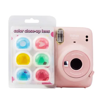 Filtru aparat de fotografiat Pentru Fujifilm Instax Polaroid Mini11 Mini 11 Proaspete Mici de Șase Set de filtre de culoare Lentila Accesorii de Înaltă Calitate