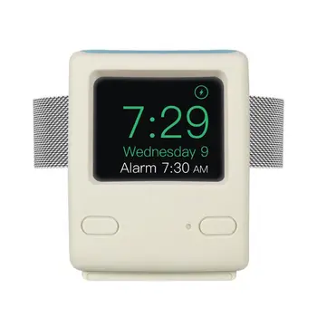 Universal Silicon Ceas Retro Incarcator Stand De Încărcare Stație De Andocare Suport De Montare Pentru Apple Watch Serie 4/3/2/1