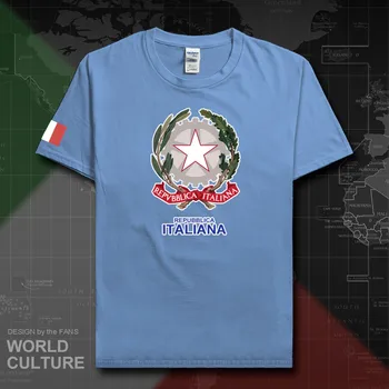 Italia Italia Italian tricou om 2018 tricouri națiune echipa bumbac săli de sport fani Tricouri streetwear fitness ITA țară topuri 20