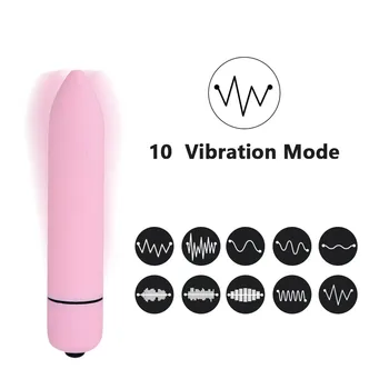 10 Frecvența Glonț Mini Vibratoare Sex Feminin Vibratoare Masturbari Stick Clitorisul Stimulator Vibrator Anal Plug Jucării Sexuale Pentru Femei