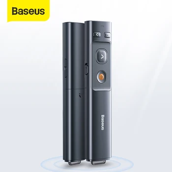 Baseus Wireless Presenter Laser Pointer 2.4 GHz Tip-C Controler de la Distanță PPT Stilou pentru Proiector USB Bluetooth Indicatorul Prezentator