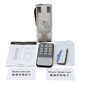 125khz RFID Independent de Controlerul pentru Acces la 2000 de utilizator de Proximitate Cititor de Carduri RFID Sistem de Control al Accesului Caz de Metal