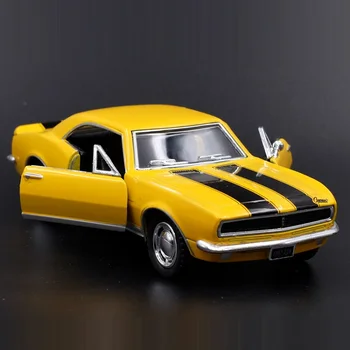 Mare Simulare Rafinat Diecasts&Vehicule De Jucărie: KiNSMART Styling Auto 1967 Chevrolet Camaro Z28 1:37 Aliaj Model Trage Înapoi Masini