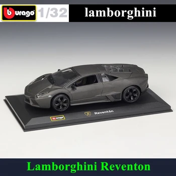 Bburago 1:32 Lamborghini Reventon simulare aliaj model de masina plexiglas praf de afișare pachetul de bază Colectarea de cadouri