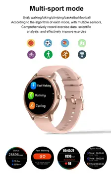 2020 NOU VOHE Ceas Inteligent Femei de Moda Smartwatch Casual Barbati Sport Fitness Band Brățară Pentru Android, Apple, Xiaomi Onoare