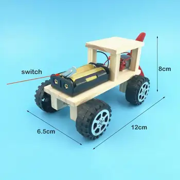 Diy Electrice Eoliene Masina De Asamblat Puzzle-Uri Experiment Științific Kituri Educative Model De Învățare Timpurie Jucărie Copil Știința Jucarii Si Cadouri