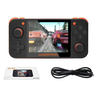 RG350 Portabil Retro Portabil 3.5 inch IPS Ecran 64Bit Reîncărcabilă Joc Video Consola de Joc de Jucător Jucărie Cadouri Suport TF card