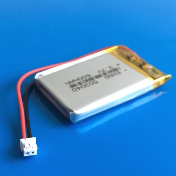 3.7 V 600mAh baterie reîncărcabilă JST ZH 1,5 mm lipo litiu polimer baterie pentru MP3 GPS DVD bluetooth recorder camera foto de 5*30*40 mm