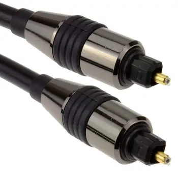 10m 20m Optice Duce Fibre Linie Aluminiu Exterior Digital Toslink Cablu Audio Cablu de Sârmă