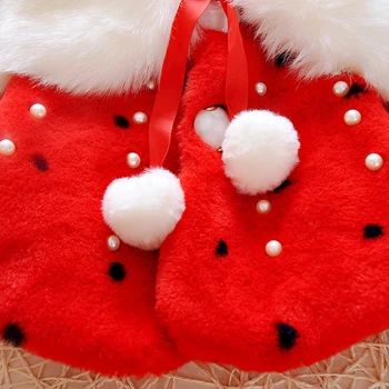 Nou Stil Pentru Copii Toddler Pentru Fete Haine Drăguț Lână Blană 2020 Cald Iarna Haina Îmbrăcăminte Exterioară Mantie Jacheta Copii Drăguț Haine De Blana