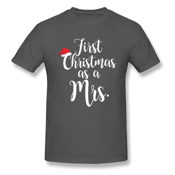 Primul meu Crăciun Ca O Doamna T Camasa Pentru Barbati Topuri Tricouri tricou Negru 90 Cadou de Vacanță de Îmbrăcăminte Scrisoare Tricou Amuzant Spunând
