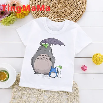 Totoro Spirited Away Studio Ghibli îmbrăcăminte pentru băieți t-shirt estetice costum drăguț de vară vetement enfant garcon tricou
