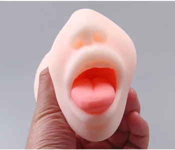 Suge de sex masculin imobiliara Artificiala Pasarica silicon Moale gură om Masturbare Muie Gura Oral Limba Adult Sex de produse pentru Barbati.