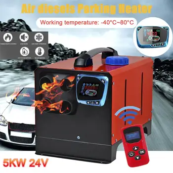 12V 24V 5KW 8KW Parcare Incalzitor Diesel Websato Eberspacher Aer Diesel de Încălzire de Parcare pe Ecranul LCD Comutator Cu Control de la Distanță
