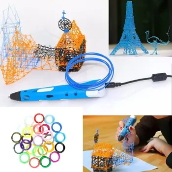 Imprimanta 3D cu Filament Set de 16 de Culori 1,75 mm PCL Filament de Înaltă Precizie Diametrul Filamentului de Imprimare 3D Pen Consumabile Materiale