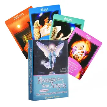 44pcs Cărți Oracol Mesaje De la Îngerii Tăi: Ce Îngerii Tăi Vreau să Știu