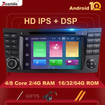 AutoRadio 2 Din Android 10 Car Multimedia Player Pentru Mercedes W211 E320 W219 W463 CLS350 CLS500 CLS55 E200 E220E240E350 RAM 2G