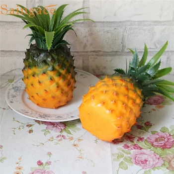 Zero Mobilier Acasă Artificiale De Simulare Ananas Plastic Ecorative Fructe