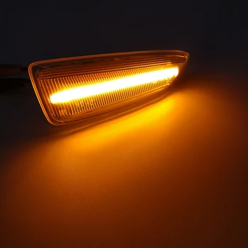 Pentru Vauxhall Opel Astra K+ Laterale Aripa Aripa Dinamic Semnalizarea Secvențială de Semnalizare Indicator de Styling Auto Lampă cu Lumină LED