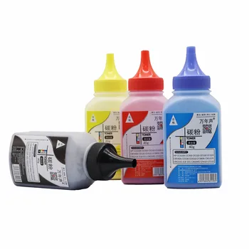 4 BUC Toner Compatibil de Culoare Pulbere Pentru HP CE310A CE320A CE410A CF210A CF350A CF380A Imprimantă Laser Color Toner Bottle
