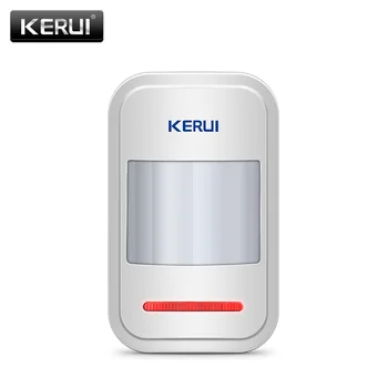 KERUI W18 WIFI GSM Dual Sistem de Alarma rusă spaniolă franceză de Securitate Acasă Buglar Sistem de Alarmă de Detectare a Mișcării Sirena Solar Kit
