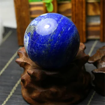 Natural Lapis Lazuli Piatră Prețioasă Sfera Albastru Cristal De Cuarț Mingea