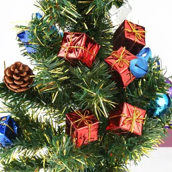 Craciun Decoratiuni pentru Pomul de Mini Cutii de Cadouri Forma tobe Mici Ornamente de Crăciun Cadouri de Crăciun Ornament Copac Agățat