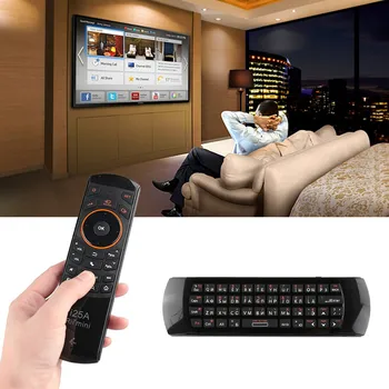 Rii Mini i25A 2.4 G Wireless rusă English Keyboard Zbor Air Mouse IR Extender de Învățare de Control de la Distanță Pentru Android Smart TV IPTV
