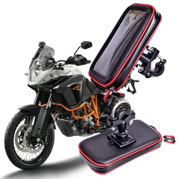 Motocicleta Suport de Telefon Mobil Suport Moto Biciclete Sta Smartphone Bicicleta Sac Impermeabil Caz de Telefon Mobil GPS Suport Pentru HUAWEI