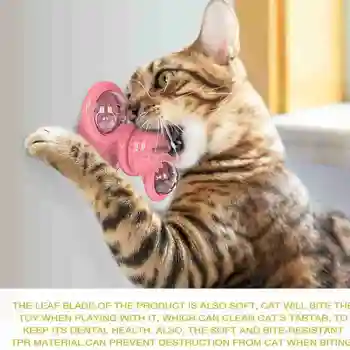 Pisica Puzzle Interactiv de Formare Jucării placă Turnantă Moară de vânt Pentru Pisici Pisica Mâncărime animale de Companie Învolburat Zero Jucării Mingea Consumabile H5H4