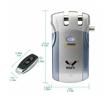 Wafu WF-019 Wireless Bluetooth Control Electronic de Blocare a Telefonului de la Distanță de Control de a Deschide și Închide Inteligent de Blocare Ușă Ușor de Instalare