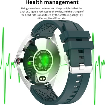 2020 GW16 Ceas Inteligent Termometru Test Heart Rate Monitor de Presiune sanguina Vreme Display rezistent la apa Smartwatch Bărbați Femei Ceas