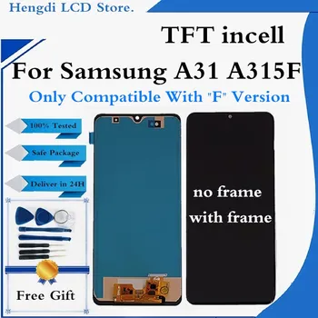 A31 TFT LCD Pentru Samsung Galaxy A31 A315 Display LCD Touch Ecran Digitizor de Asamblare Pentru Samsung A31 A315 A315F SM-A315F/DS