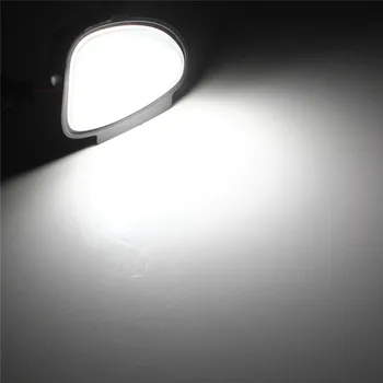 2 buc Alb de Sub DUS Partea Oglindă Baltă de Lumină Lampă Pentru VW Golf GTi MK6 6 MKVI 2010-