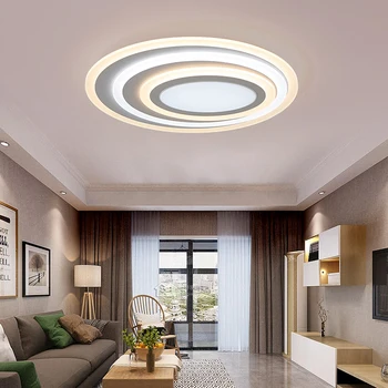 Reglaj+Control De La Distanță Modern Led Lumini Plafon Pentru Camera De Zi Dormitor 3 Temperatura De Culoare Nou Design Tavan Lampa Iluminat