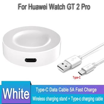 USB Cablu de Încărcare Magnetic Pentru ceas huawei GT 2 Pro ECG fără Fir, încărcare rapidă de Tip C Linie de Date 5A Super-Rapid de Încărcare Linie de Date