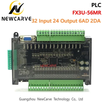 FX3U-56MR Controler Logic Programabil Anti-Interferențe de Înaltă Viteză 32 De Punct de Intrare 24 De Ieșire Releu PLC Cu Cazul DC24V NEWCARVE