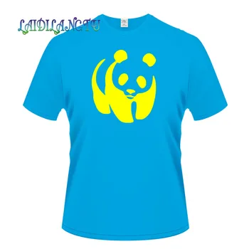 Mai nou Design de Moda T-shirt Panda model de Vara Barbati/Baieti de Desene animate se Răcească Maneci Scurte Tee Topuri Haine