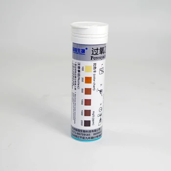 Acidul Peracetic În Benzi De Hârtie Pentru A Testa Udare Indicator Bastoane Piscină Cu Apă Benzi De Testare Rezultate