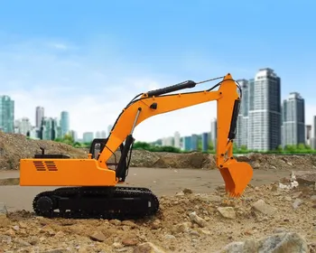 NOUA Versiune 1/12 Control de la Distanță Hidraulic Excavator Excavator Mari Model 4200X Camioane Inginerie RTR Jucărie Baiat Cadou de Ziua de nastere