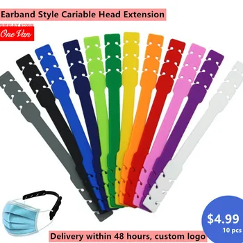 Ureche proteja mai Multe culori enterprise customizedRope instrumente de plastic instrumente de prelungire adulți Earband Stil Cariable Extensia Capului