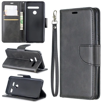 Piele Flip-Caz Pentru LG G8S Caz Sloturi pentru Carduri de Portofel Acoperire Pentru Coque LG G8 ThinQ 6.1 inch LGG8s Telefon Caz Acoperire Hoesje Locuințe
