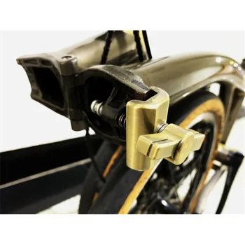 Bikefun biciclete pliabile balama clip din aliaj de aluminiu 7075 pentru biciclete brompton clip